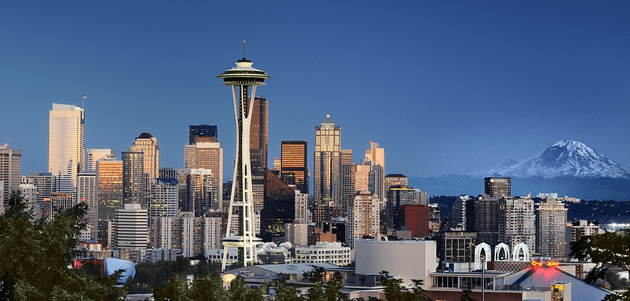 Seattle sky line